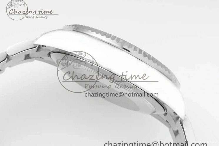 0124 Unisex Skydweller SS Noob Best Edition White Dial on SS Oyster Bracelet A23J 2288